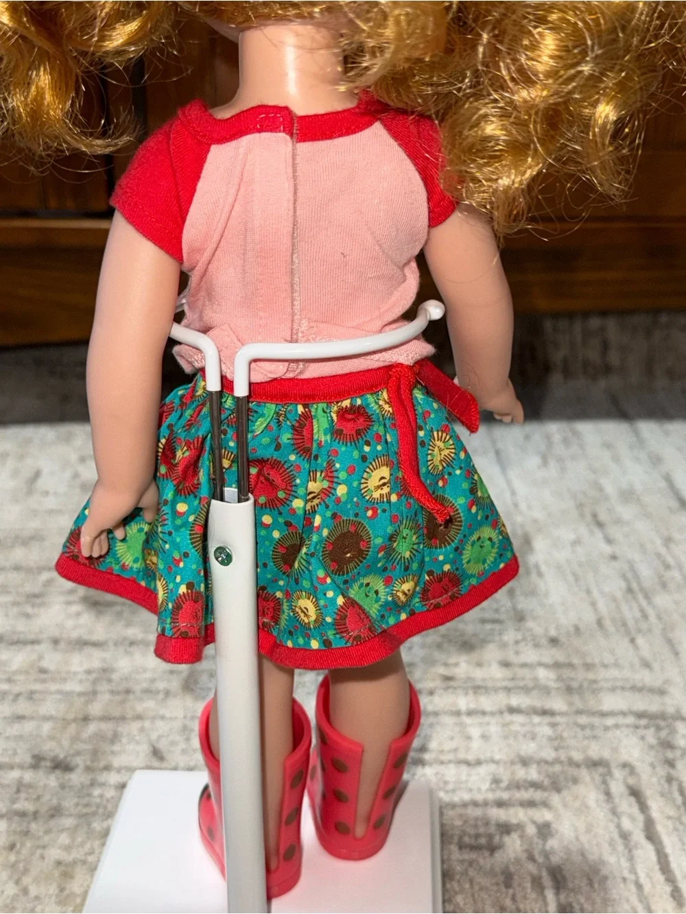 American Girl wellie wishers Willa doll in original outfit
